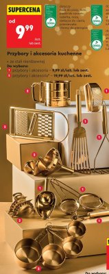 Przybory i akcesoria kuchenne ze stali nierdzewnej  promocja w Biedronka