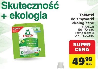 Tabletki do zmywarki promocja w Carrefour