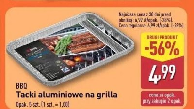 Tacki aluminiowe do grilla Bbq promocja