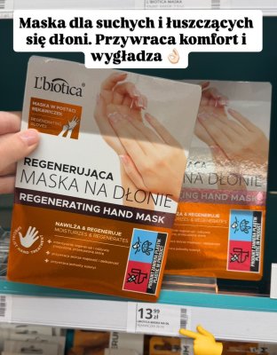 Maska na dłonie regenerująca promocja w Hebe