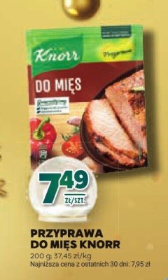 Przyprawa do mięs Knorr promocja w Stokrotka