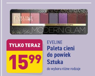 Paleta cieni modern glam Eveline cosmetics promocja