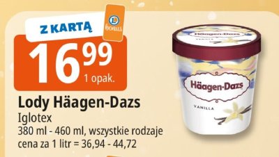 Lody Häagen-Dazs Iglotex promocja w Leclerc