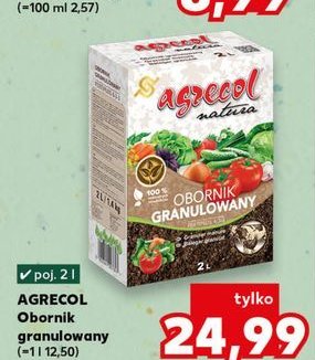 Obornik granulowany Agrecol promocja w Kaufland