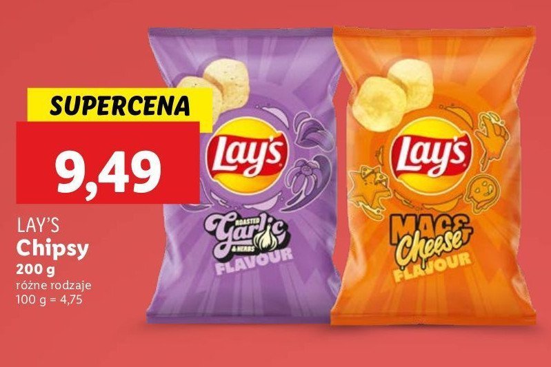 Chipsy mac chesse Lay's promocja