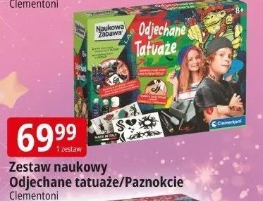 Zestaw naukowy Odjechane tatuaże/Paznokcie promocja w Leclerc