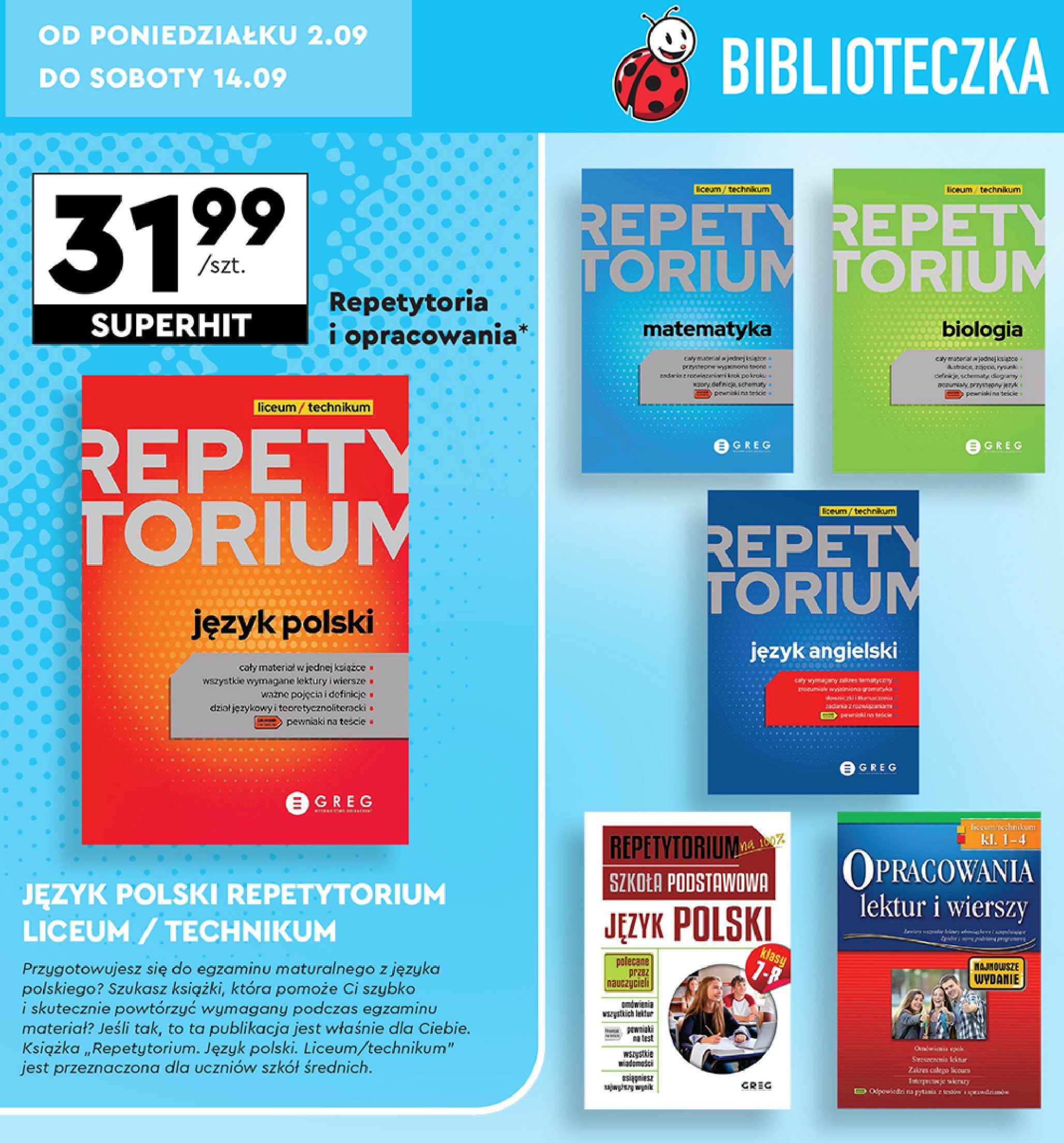 Repetytorium maturzysty - biologia promocja