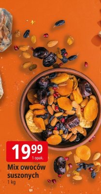 Mix owoców suszonych promocja w Leclerc