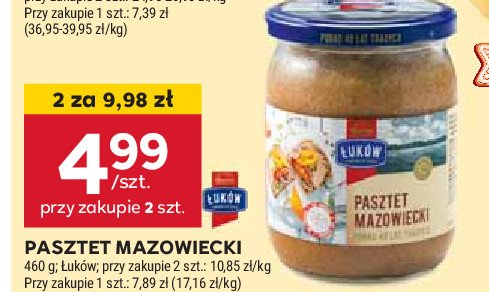 Pasztet mazowiecki Łuków promocja