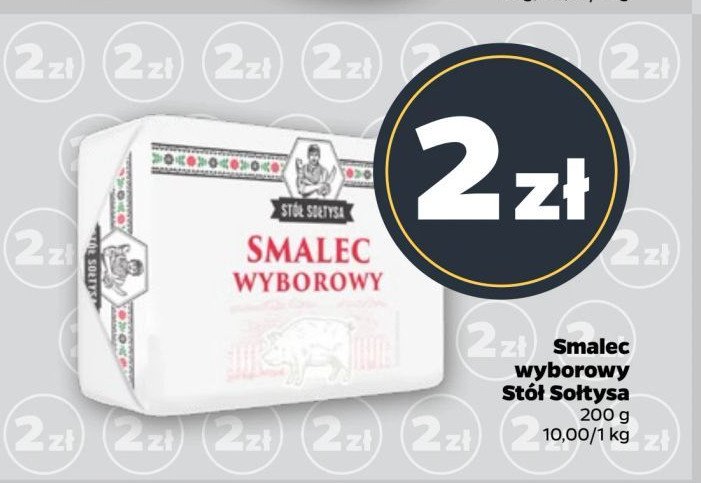 Smalec wieprzowy wyborowy Stół sołtysa promocja