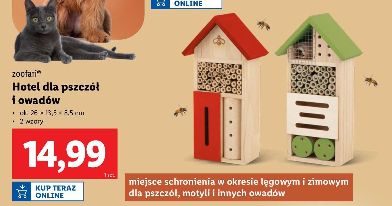 Domek dla owad贸w Zoofari promocja