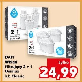 Wkład filtrujący classic Dafi promocja w Kaufland