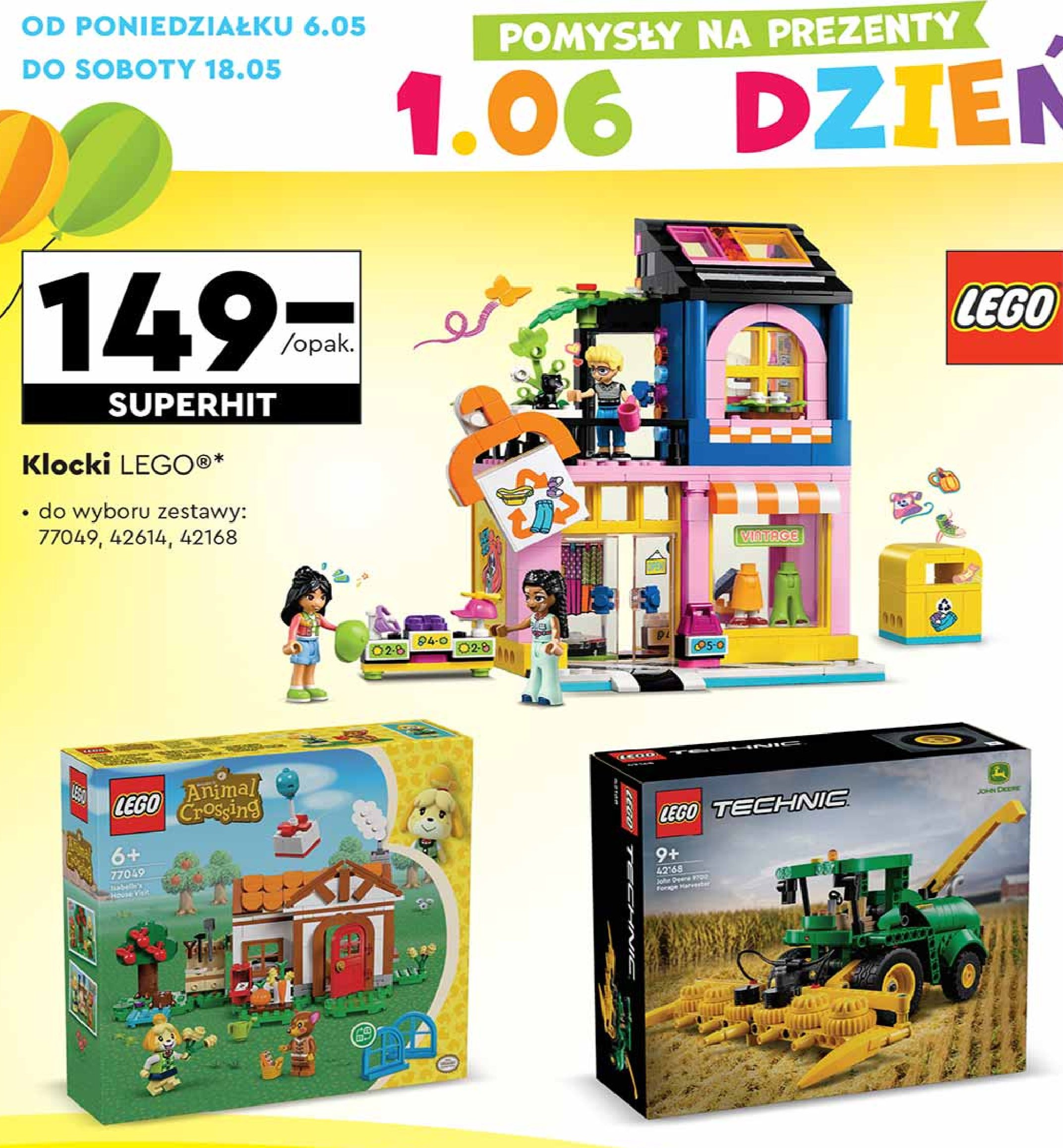 Klocki 77049 Lego animal crossing promocja