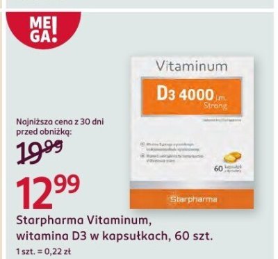 Witamina d3 promocja w Rossmann