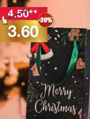 Torebka prezentowa promocja w Woolworth