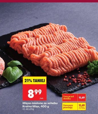 Mięso mielone promocja w Biedronka