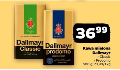 Kawa mielona Prodomo 500 g promocja w Netto