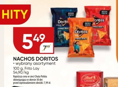 Nachos doritos promocja w Chata Polska