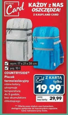 Plecak termoizolacyjny 10 l K-classic countryside promocja