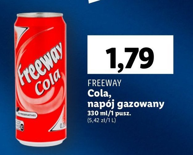 Cola Freeway promocja