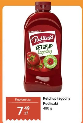 Ketchup łagodny  promocja w Dino
