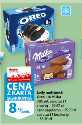 Lody waniliowe w czekoladzie Milka ice cream promocja
