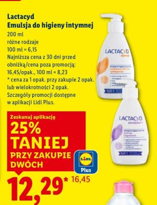Emulsja do higieny intymnej  promocja w Lidl