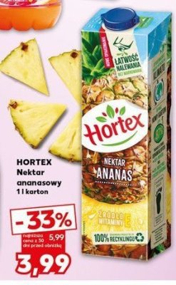 Nektar pomarańcza mandarynka Hortex promocja