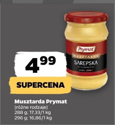 Musztarda, różne rodzaje promocja w Netto