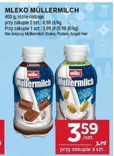 Mleko Müllermilch promocja w Stokrotka