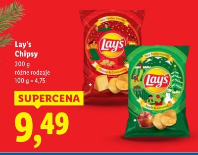 Chipsy różne rodzaje promocja w Lidl