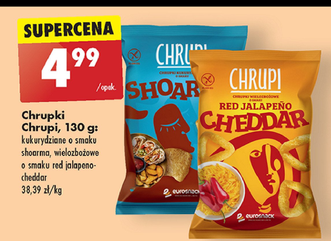 Chrupki shoarme Chrupi promocja