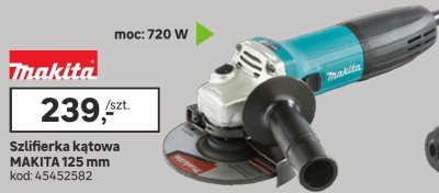 Szlifierka kątowa MAKITA 125 mm promocja w Leroy Merlin