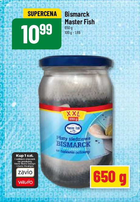 Płaty śledziowe bismarck Master fish promocja