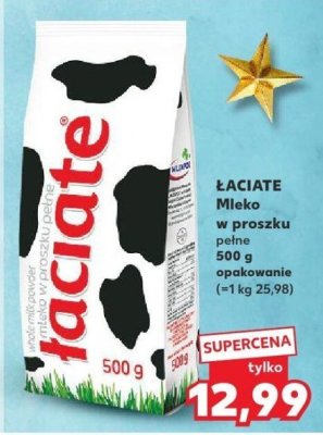 Mleko w proszku pełne promocja w Kaufland