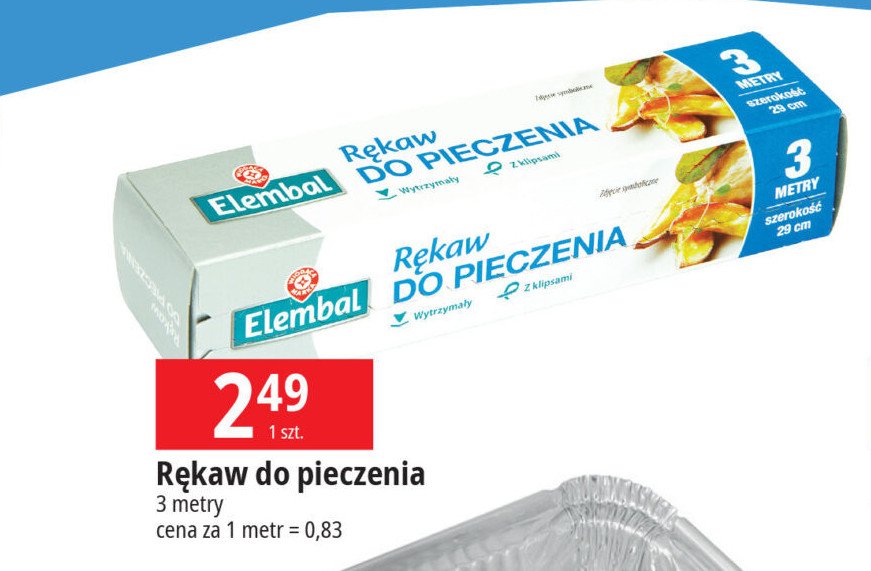 Rękaw do pieczenia 3 m Wiodąca marka elembal promocja