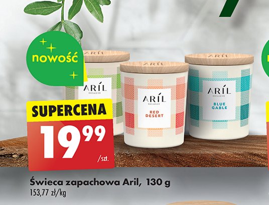 Świeca zapachwoa red desert Aril promocja