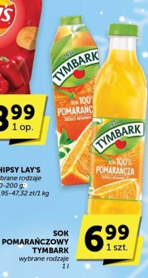 Chipsy Lay's w różnych smakach promocja w Groszek