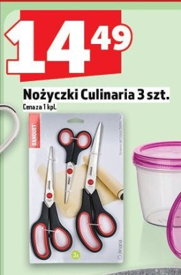 Nożyczki Culinaria 3 szt. promocja w TOPAZ
