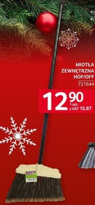 Miotła VILEDA MIOTŁA ZEWNĘTRZNA HOF/OFF promocja w Selgros