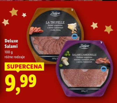 Salami Deluxe promocja w Lidl