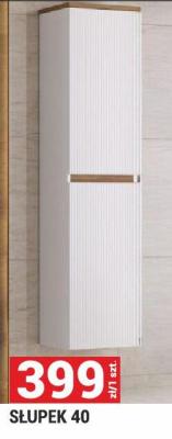 Słupek 40 kolor biały promocja w Merkury Market