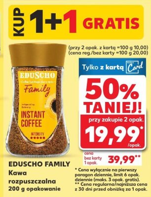 Kawa rozpuszczalna Family promocja w Kaufland