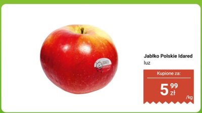 Jabłko polskie Idared luz promocja w Biedronka