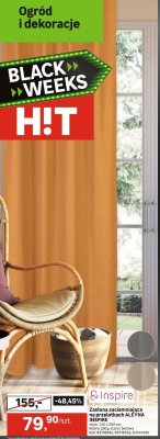 Zasłona zaciemniająca na przelotkach ALEYNA INSPIRE promocja w Leroy Merlin