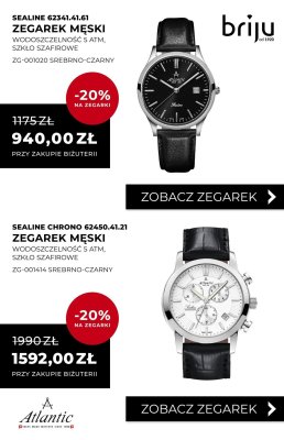 -20% na zegarki, strona 10 promocja w Briju
