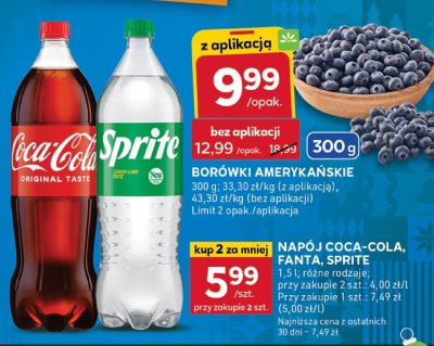 Borówki amerykańskie promocja w Stokrotka