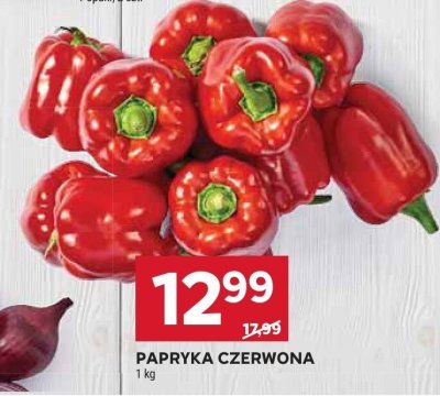 Papryka czerwona promocja w Stokrotka