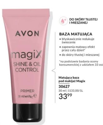 Baza Matująca pod makijaż Magix Avon promocja w AVON