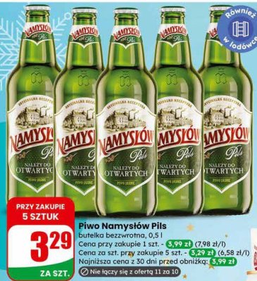 Piwo promocja w Dino